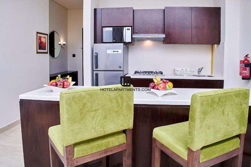 One Bedroom Apartment with City-Creek View